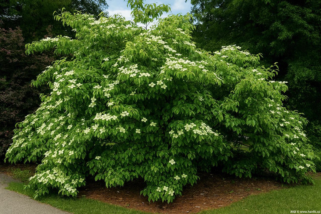 cornus elliptica Empress of China